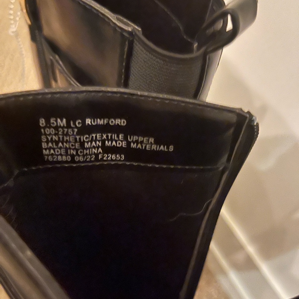 Black Liz Claiborne Boots size 8.5